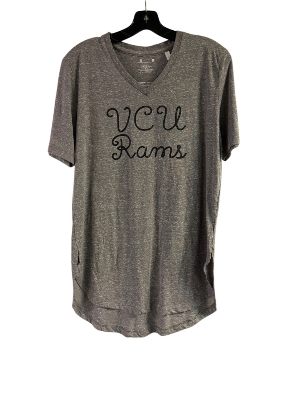NWT VCU Rams Virginia Commonwealth University Gray Long T-Shirt Size M